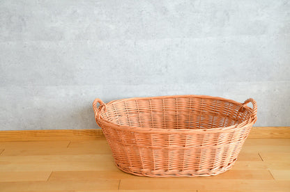 Woven Basket, Tote Bag, Laundry Basket, Rattan Storage Basket