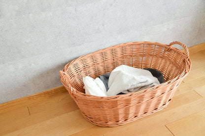 Woven Basket, Tote Bag, Laundry Basket, Rattan Storage Basket